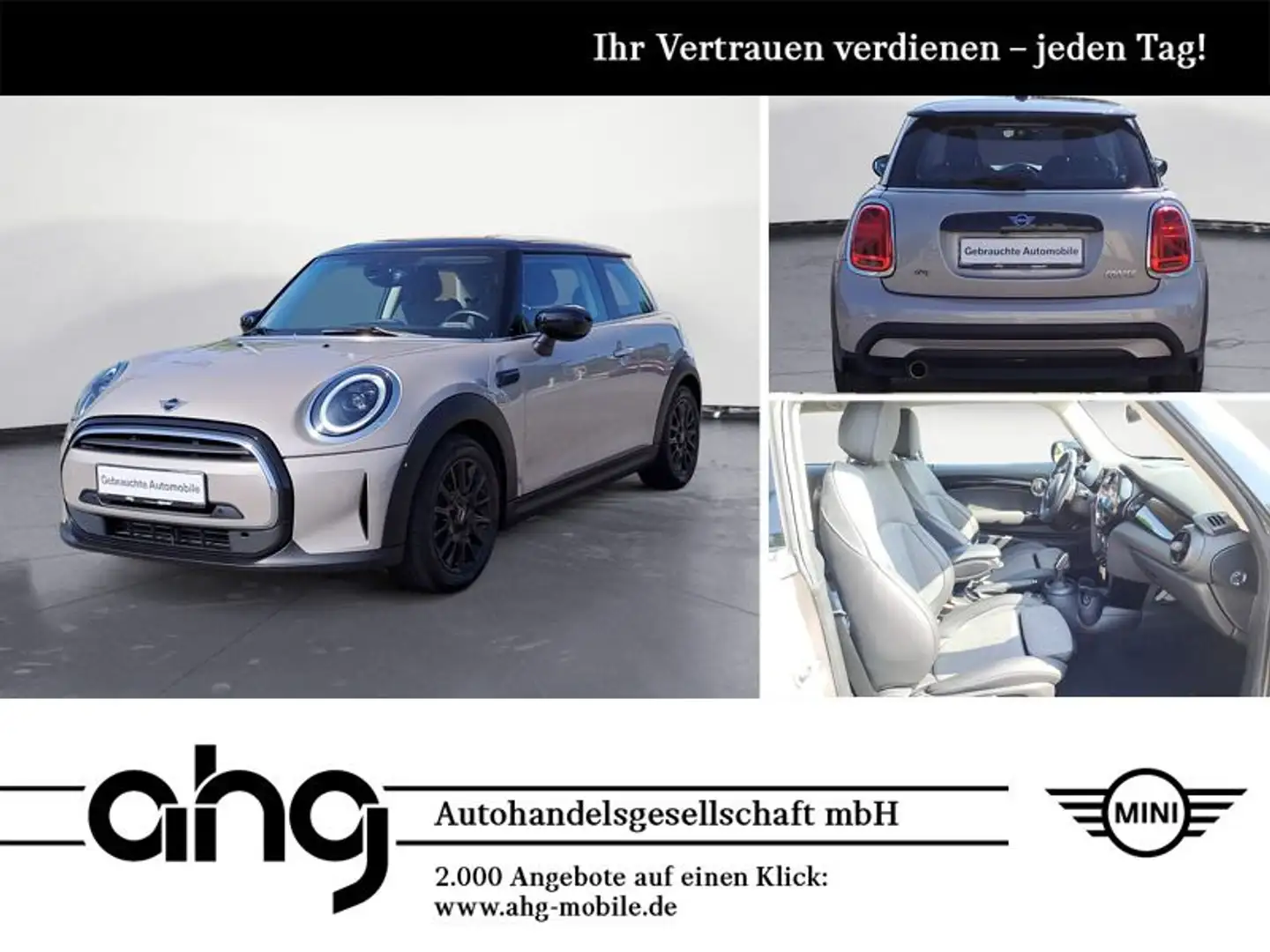 MINI Cooper Classic Trim Steptronic Klimaaut. ISOFIX Grau - 1
