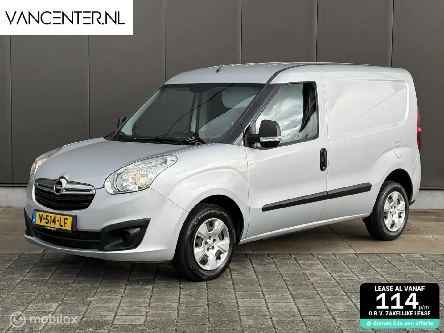 Opel Combo 1.3 CDTi Airco Cruise EURO 6 NIEUWE APK Zilver - 1