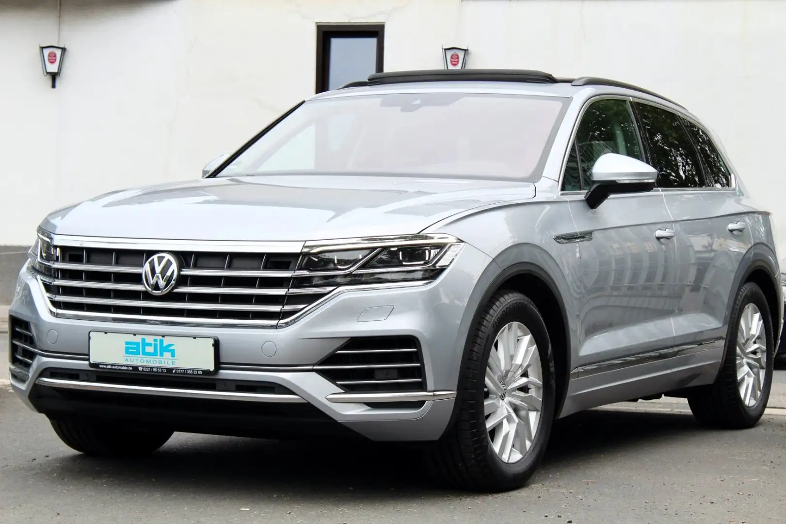 Volkswagen Touareg 1.HAND! PANO MATRIX VIRTUAL DYNAUDIO AHK Argent - 2