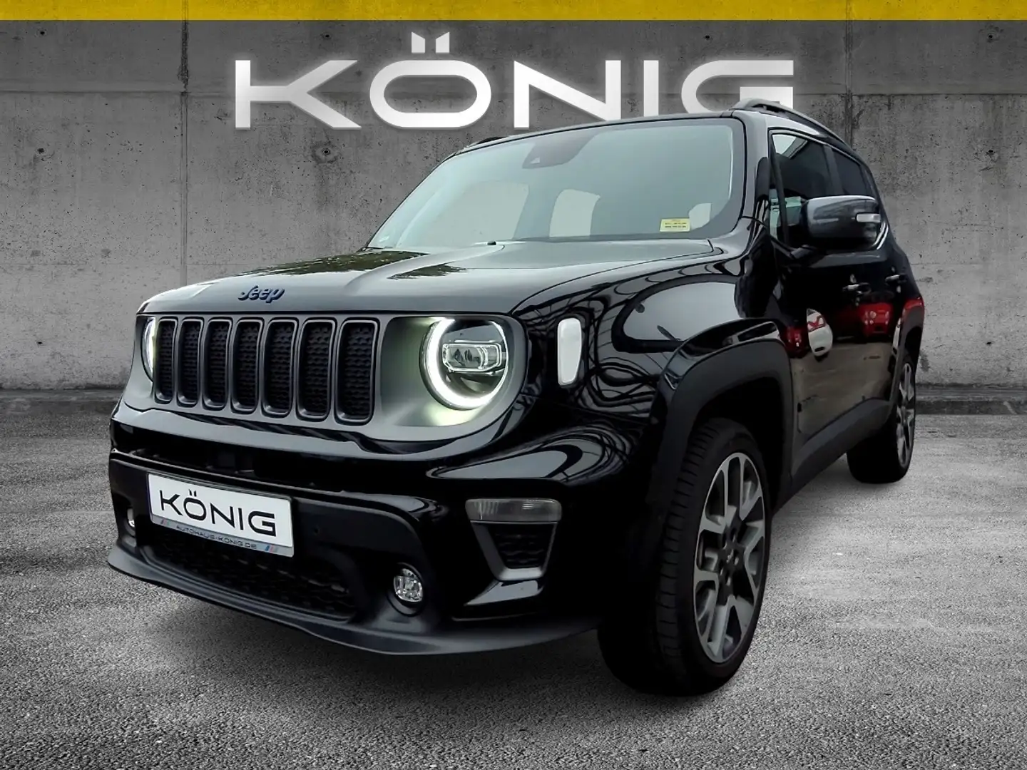 Jeep Renegade 1.3 PHEV Up Automatik 4x4 Klima* Zwart - 2