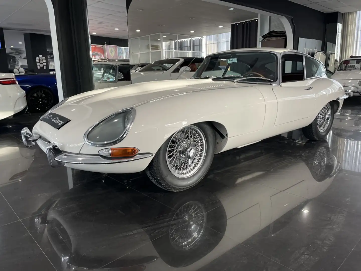 Jaguar E-Type 3.8 S1 Coupé Blanco - 1
