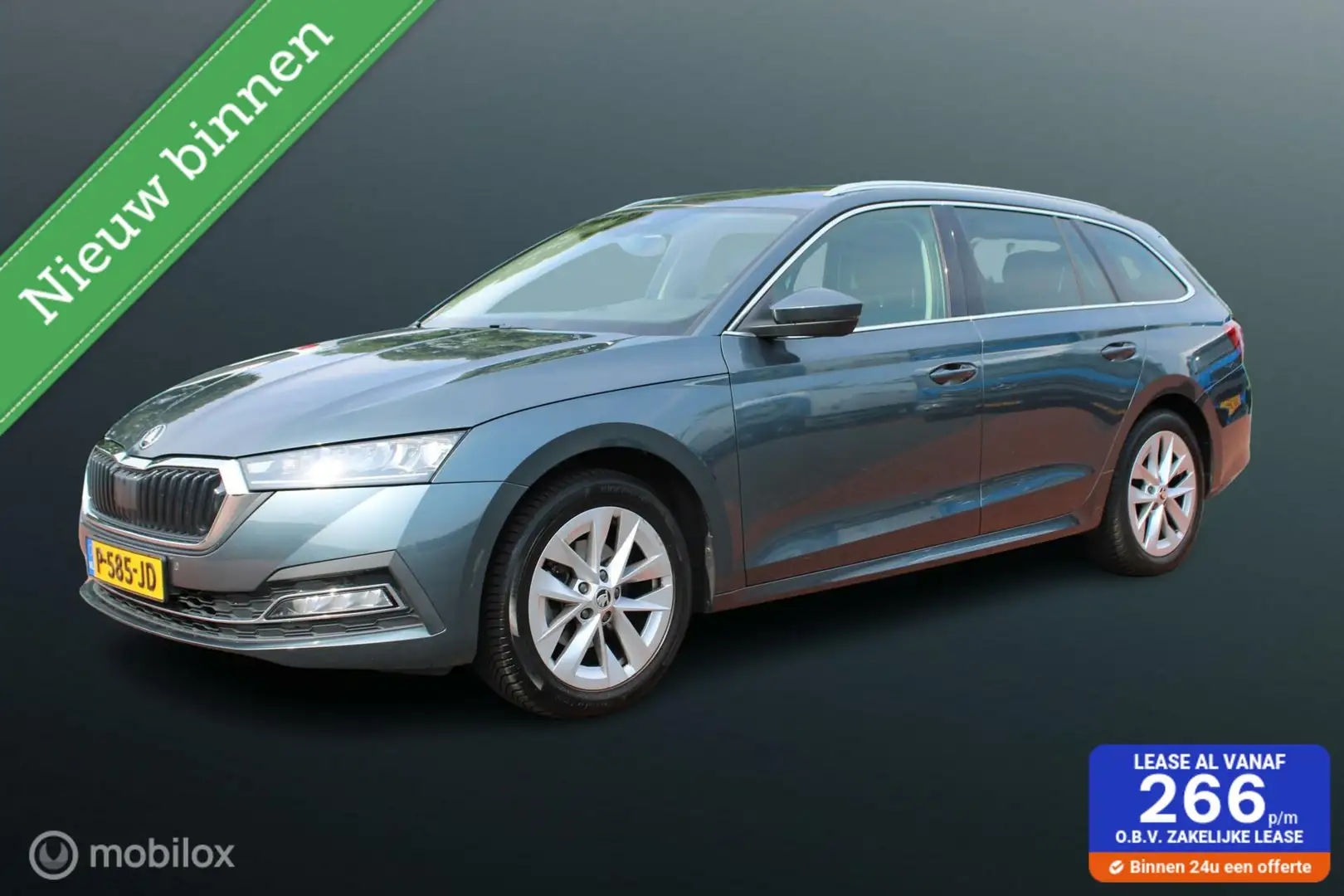 Skoda Octavia Combi 1.0 TSI Business Edition Plus, Stuur + stoel Gris - 1