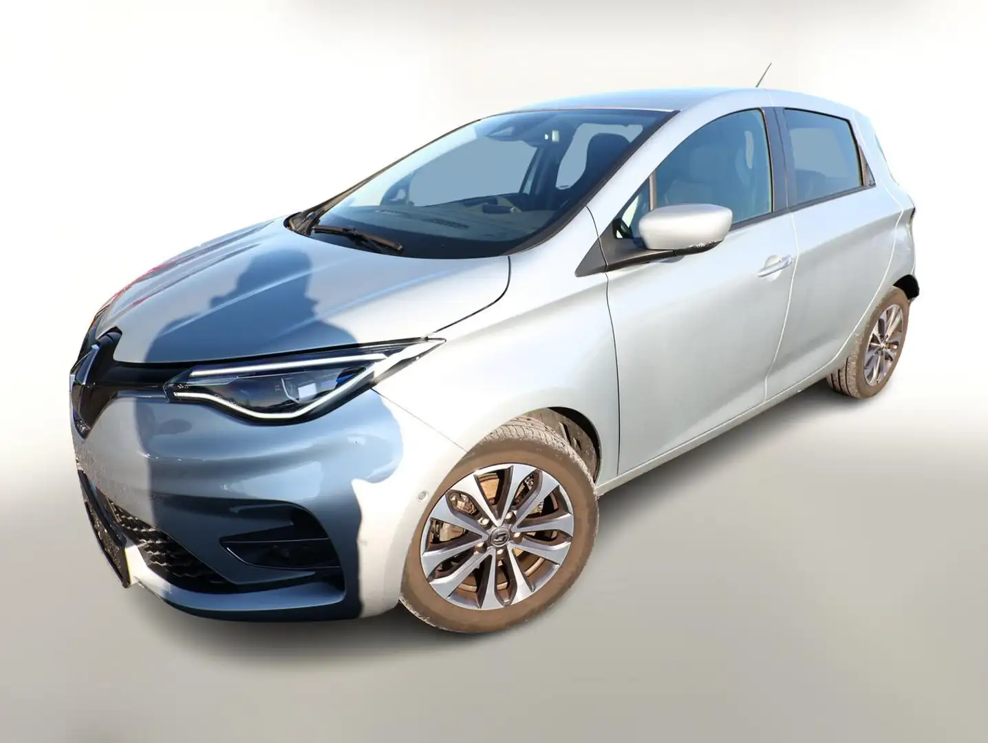 Renault ZOE Intens ZE50 R135 Kaufbatterie SHZ LED Nav 51 kW... Silber - 1