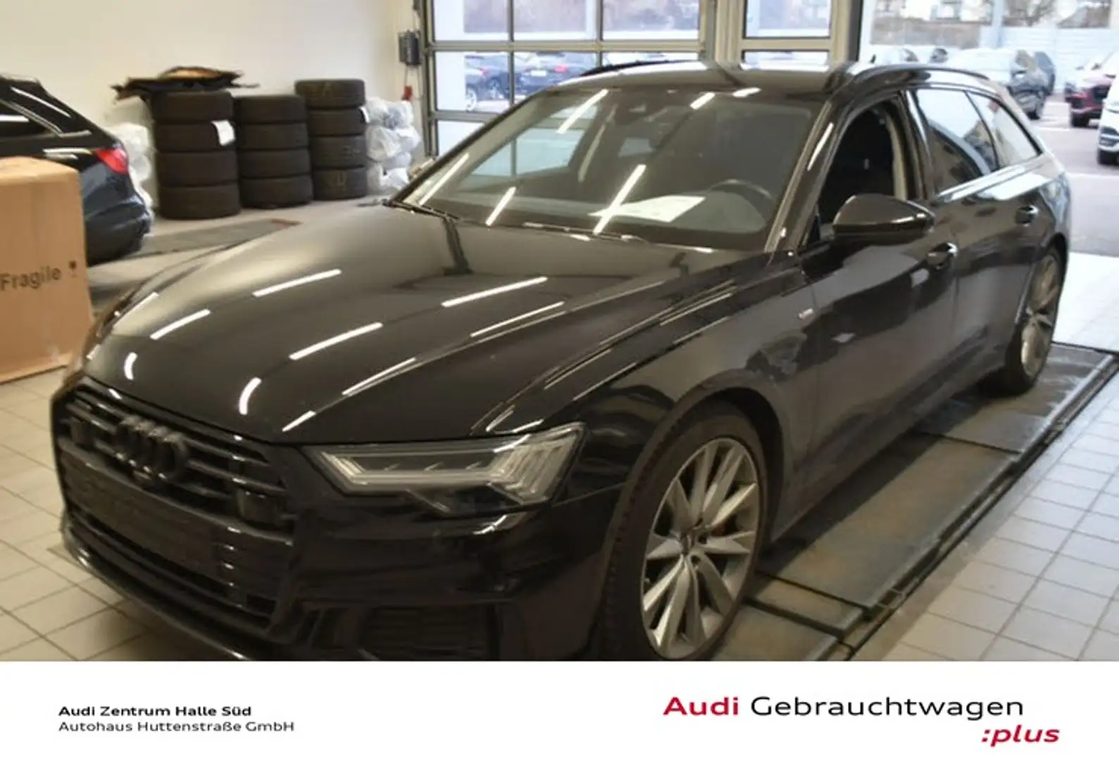 Audi A6 Avant 55 TFSIe S line HD-MATRIX SITZLUFT 21" Schwarz - 1