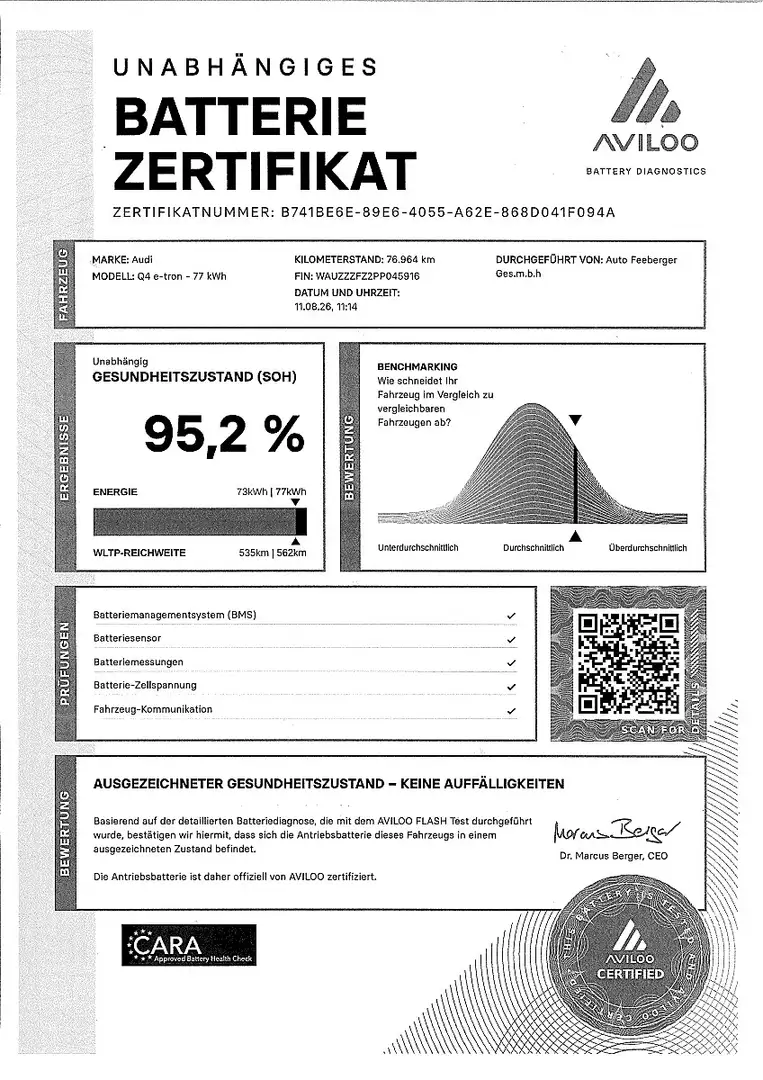 Audi Q4 e-tron Q4 40 e-tron; AHK, Head-Up, Matrix,LED, ACC, R-... Silber - 2