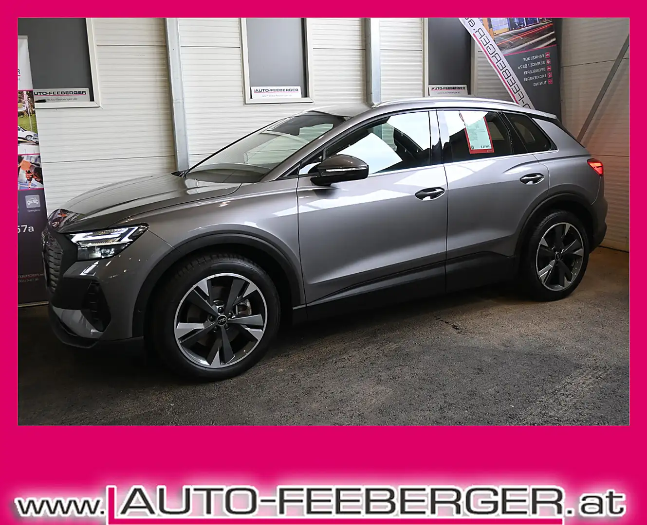 Audi Q4 e-tron Q4 40 e-tron; AHK, Head-Up, Matrix,LED, ACC, R-... Silber - 1