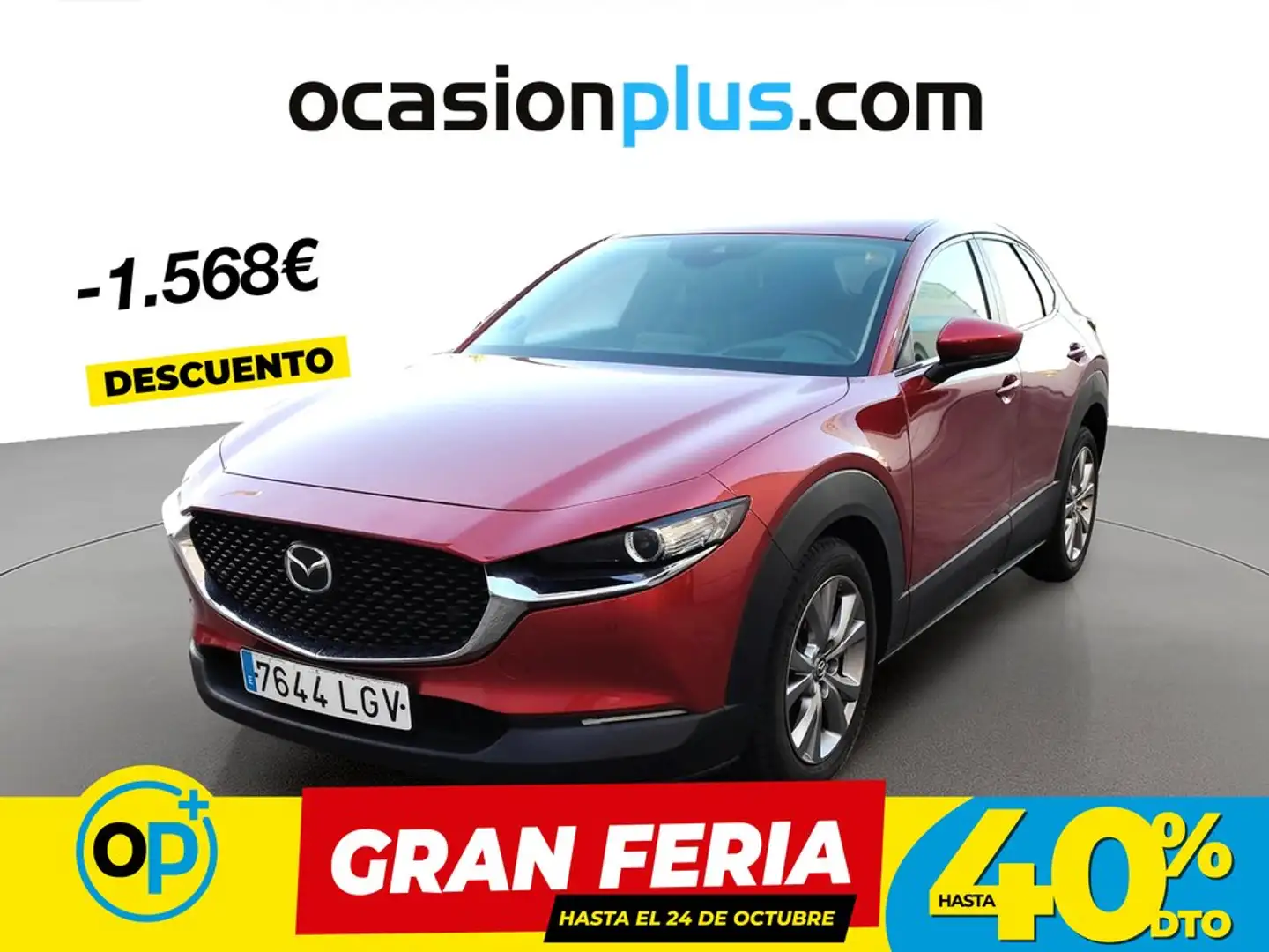 Mazda CX-30 2.0 Skyactiv-G Evolution 2WD 90kW Rojo - 1