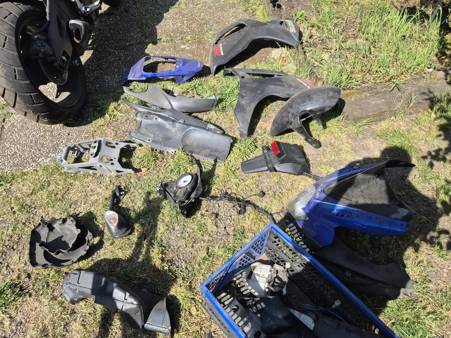 Suzuki GSX-R 750 Albastru - 2