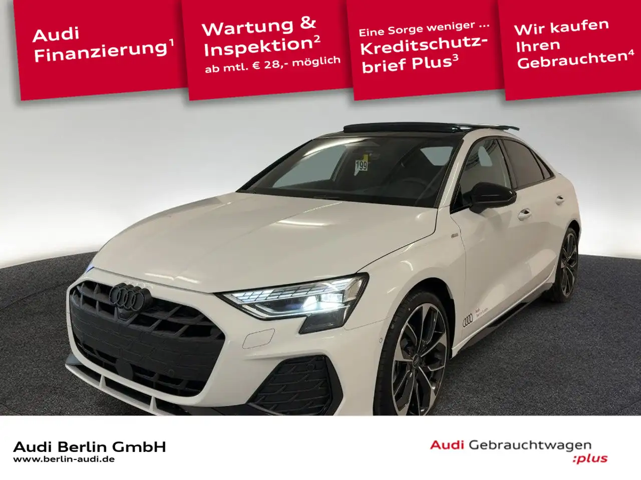 Audi A3 S line TFSI quattro S tronic