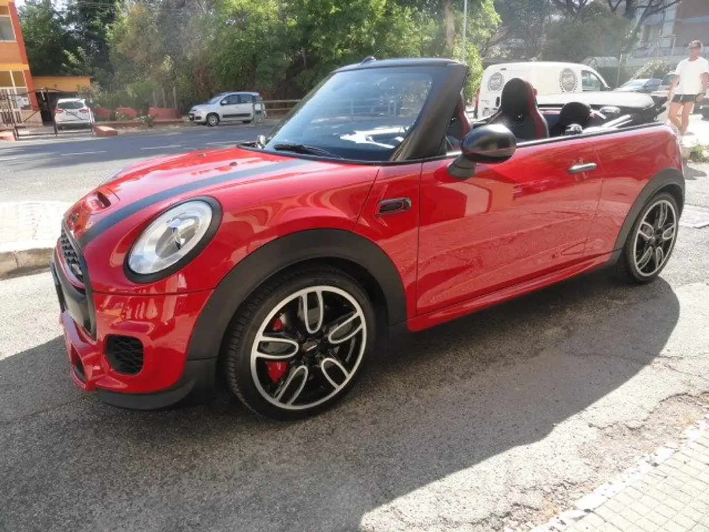 MINI John Cooper Works Cabrio Mini Cabrio 2.0 John Cooper Works auto Rosso - 1