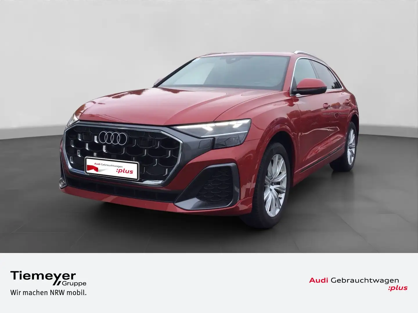 Audi Q8 50 TDI Q S LINE UPE114LM21 AHK LUFT PANO Rot - 1