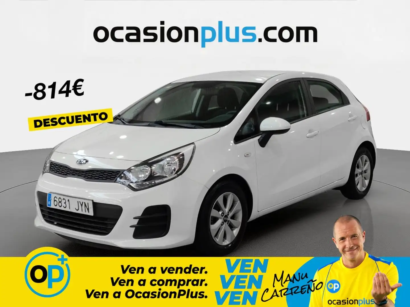 Kia Rio 1.2 CVVT Tech Blanco - 1