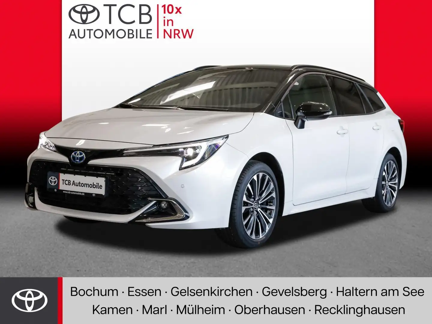 Toyota Corolla TS 1.8 Hybrid Black&White NAVI PDC KLIMA Blanc - 1