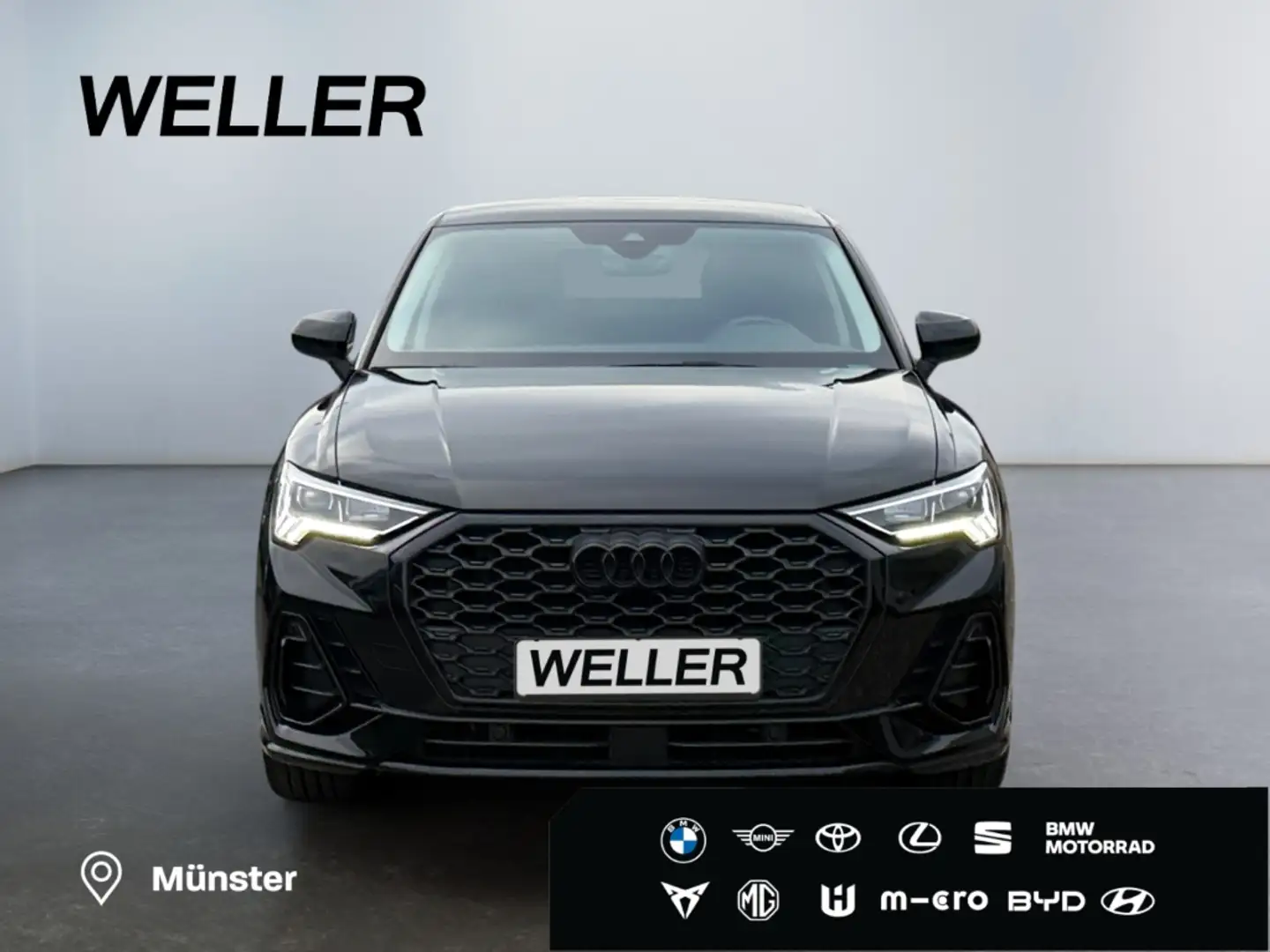 Audi Q3 35 TFSI Sportback S tron *S line*LED*Pano*SHZ* Schwarz - 2