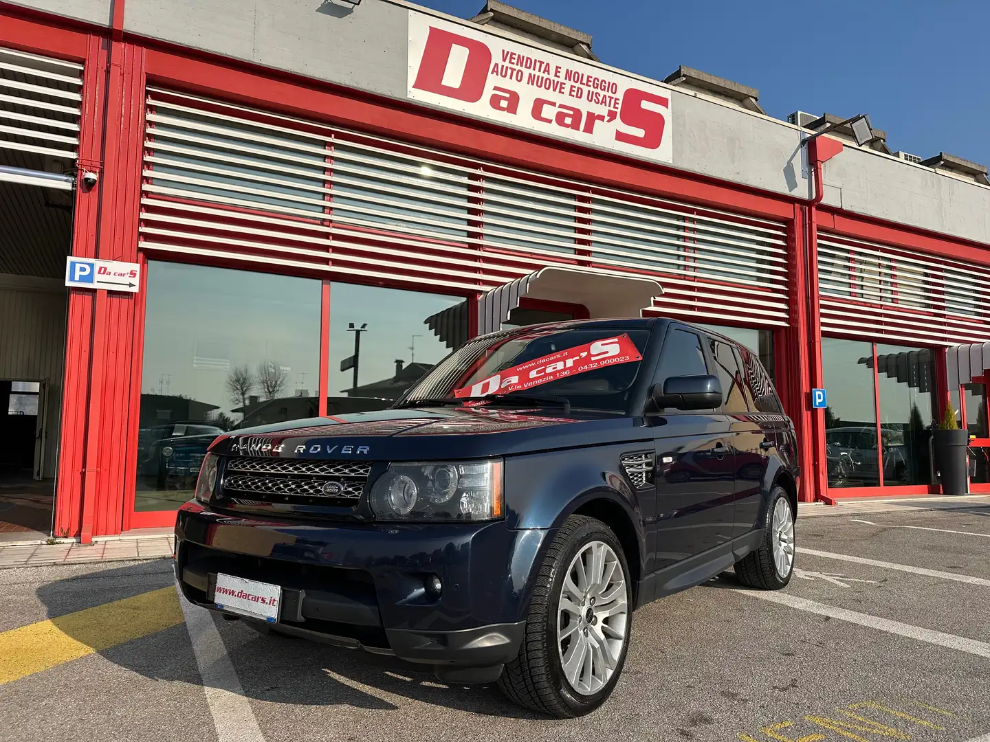 Land Rover Range Rover Sport 3.0 sdV6 HSE 249cv auto 8m, GANCIO TRAINO! Blu/Azzurro - 1