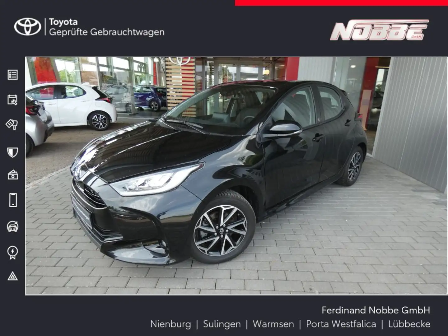 Toyota Yaris Hybrid 1.5 VVT-i Team Deutschland Negro - 1