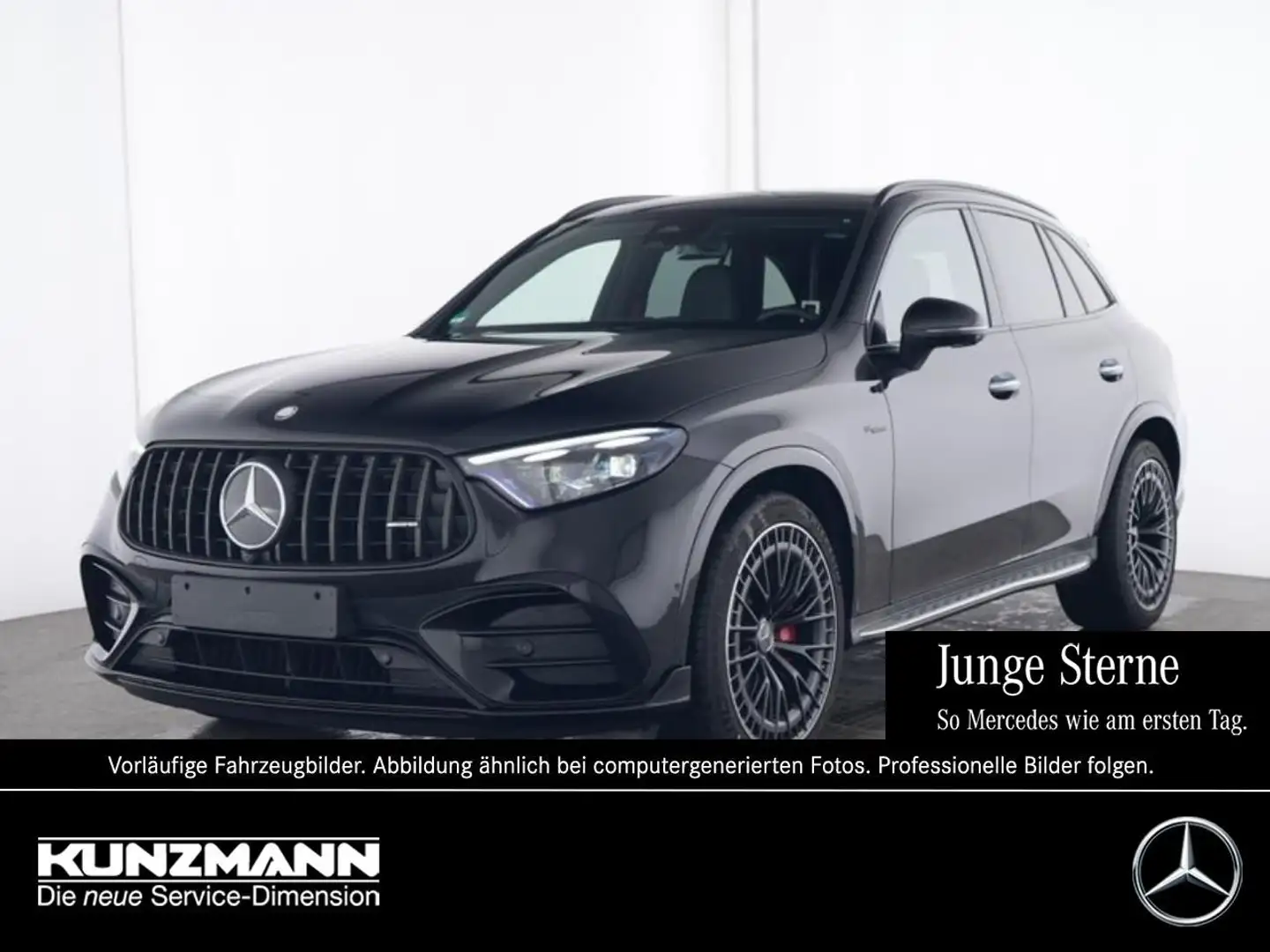 Mercedes-Benz GLC 43 AMG 4M Night Panorama 360° HeadUp EasyPack Schwarz - 1