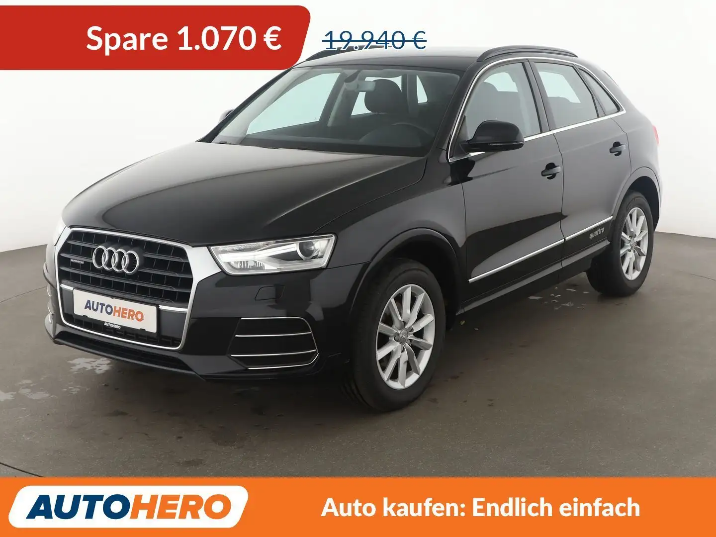 Audi Q3 2.0 TFSI quattro Sport Aut.*XENON*PDC*SHZ Schwarz - 1