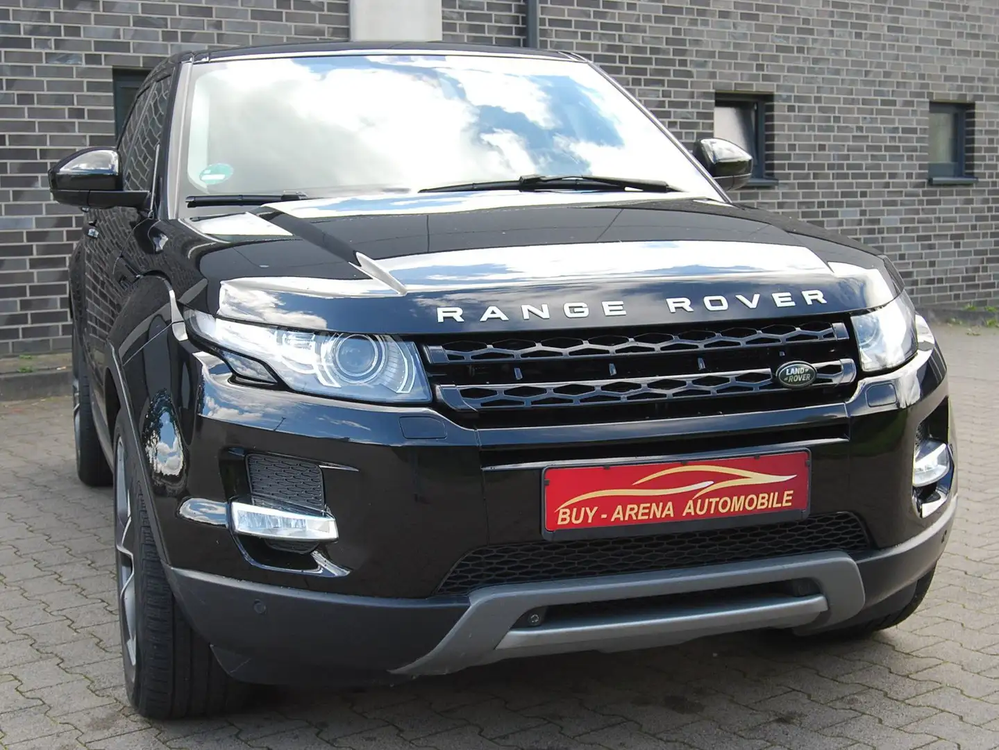 Land Rover Range Rover Evoque 2.2 TD4 Britain I 1.Hand SHeft Allrad Top Gepflegt Zwart - 1