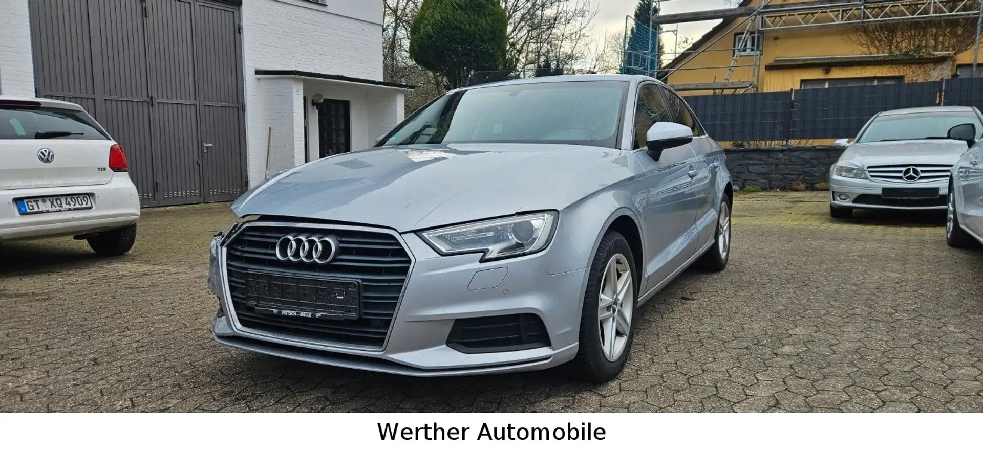 Audi A3 Limousine/Xenon LED/Virtual Cockpit/Airbag OK Argent - 1