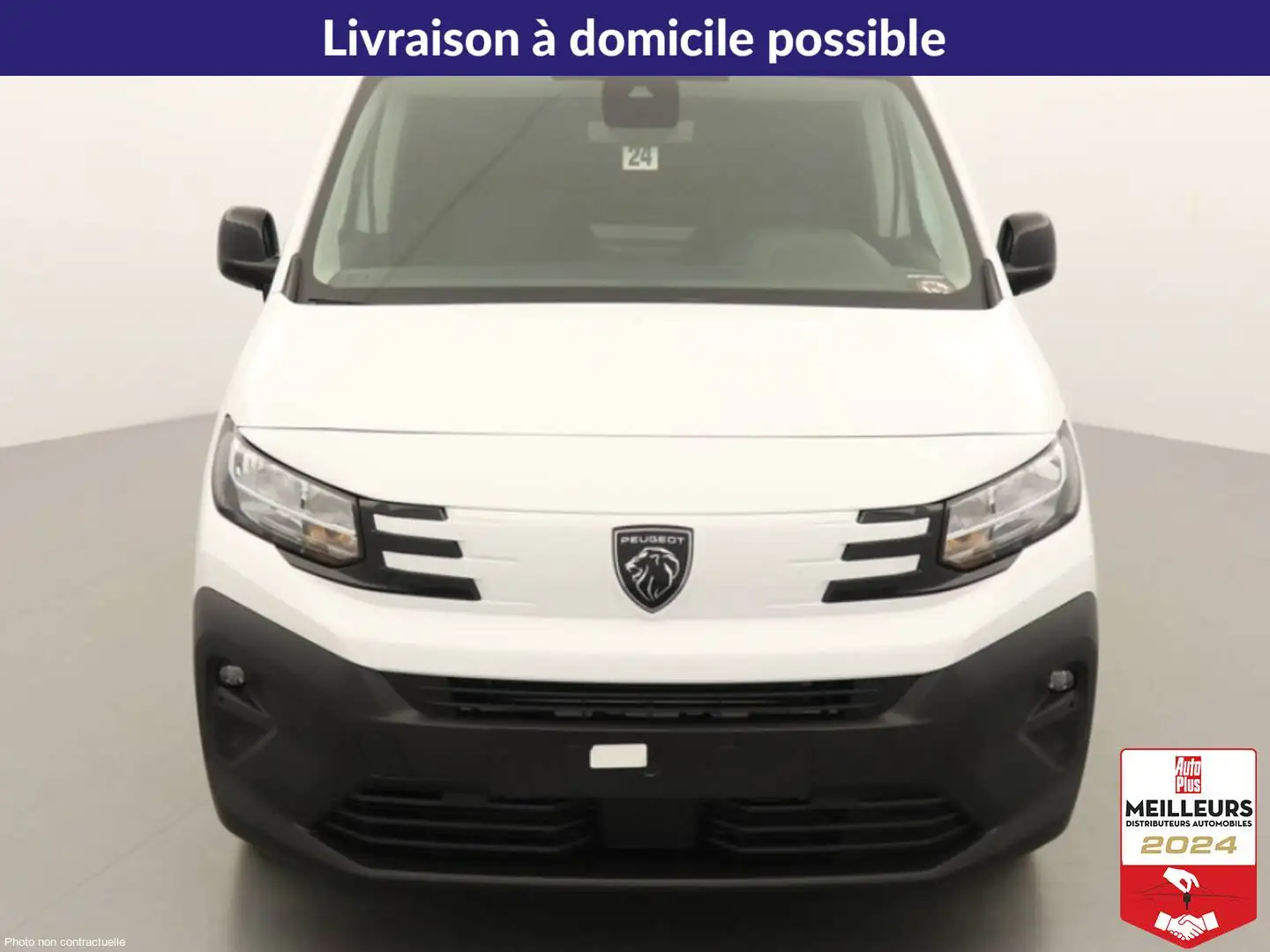 Peugeot Partner XL 950 Kg Bluehdi 130 EAT8 Blanc - 2