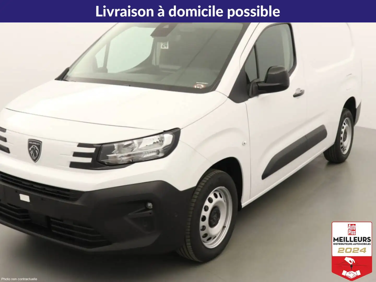 Peugeot Partner XL 950 Kg Bluehdi 130 EAT8 Blanc - 1