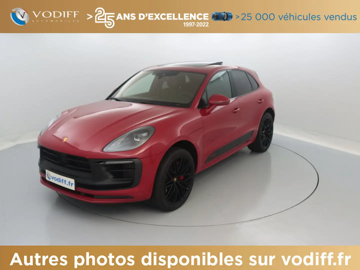 Porsche Macan GTS 2.9 V6 440 CV PDK Rouge - 1