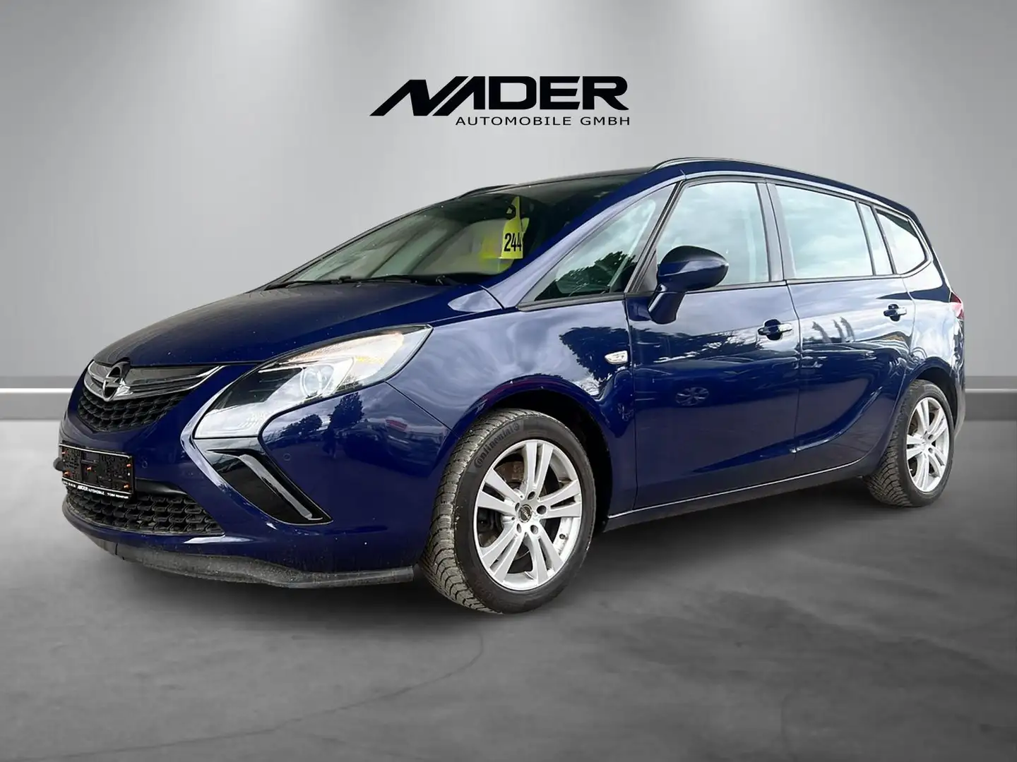 Opel Zafira Edition 1.6 16V SIDI Turbo/7Sitzer/Tempomat Blau - 1