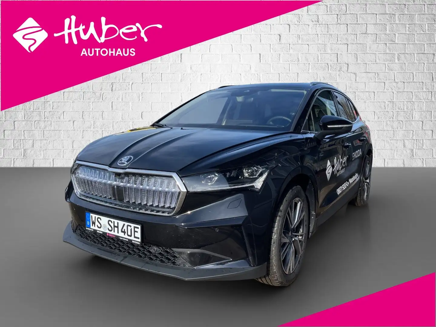 Skoda Enyaq iV - 80x Schwarz - 1