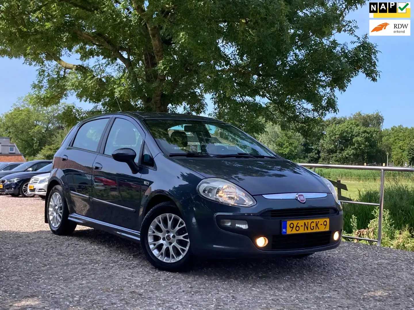 Fiat Punto Evo 1.3 M-Jet Dynamic | Airco + Cruise nu €2.450,-!! Blauw - 1
