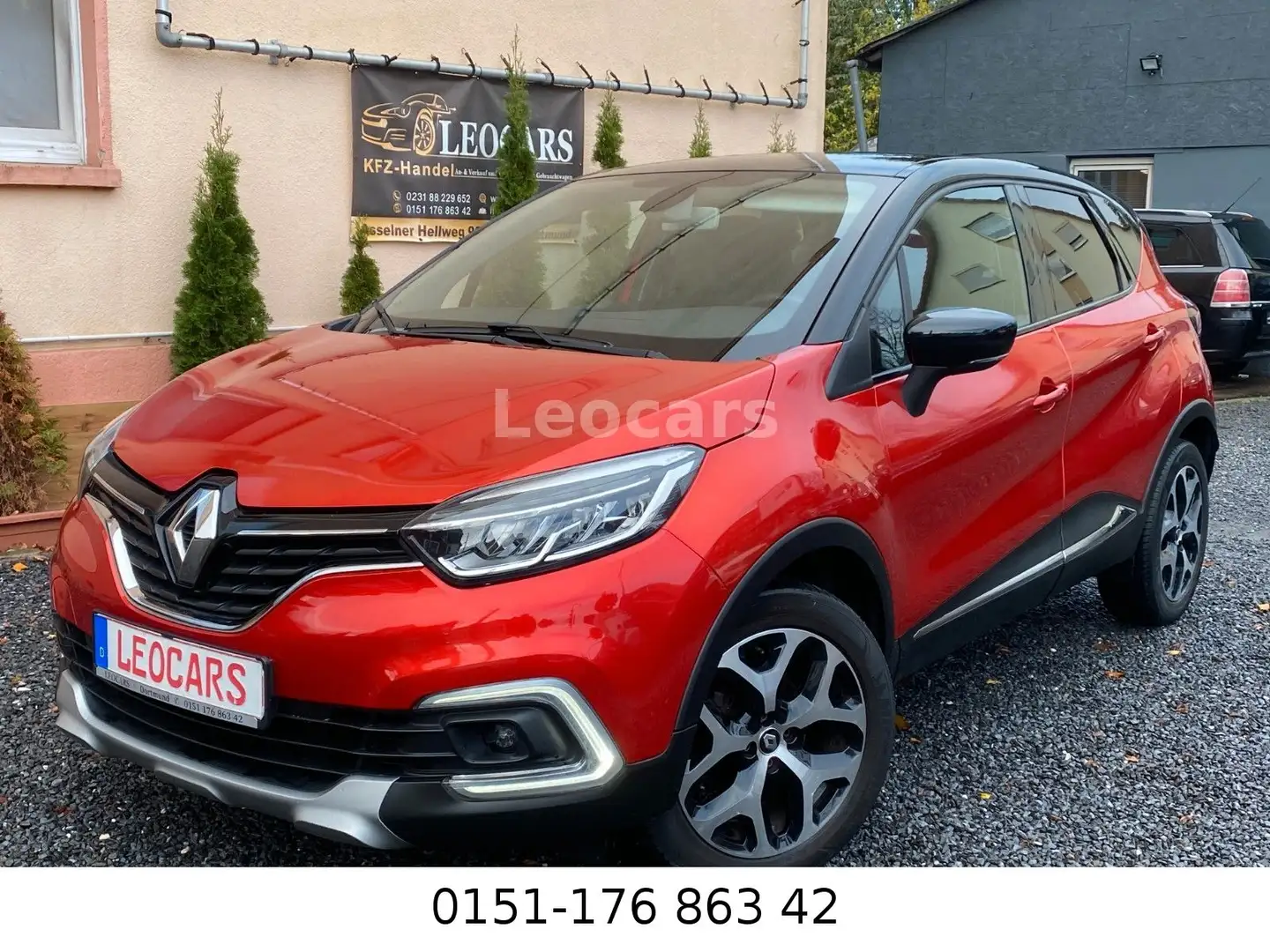 Renault Captur Intens/1. Hand/Automatic Kamera SitzHz Rot - 1