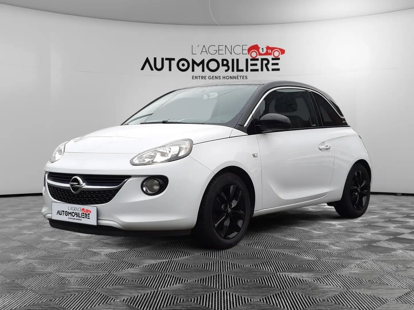 Opel Adam 1.2i Jam 69Ch  Boite 5V/Garantie 12 Mois Blanc - 1