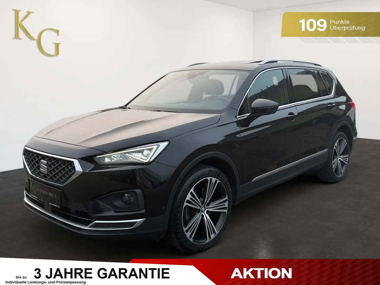 SEAT Tarraco 2.0 TDI Xcellence 4Drive ab ca. 264€ monatlich Schwarz - 1
