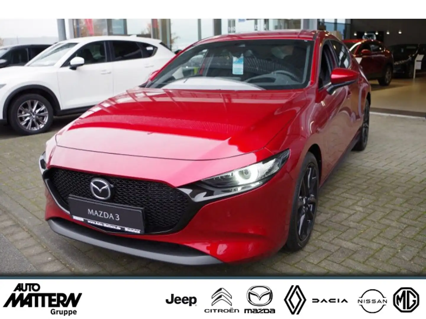 Mazda 3 2.0 e-SKYACTIV X 6AT Exclusive-Line Design-Pak Red - 1