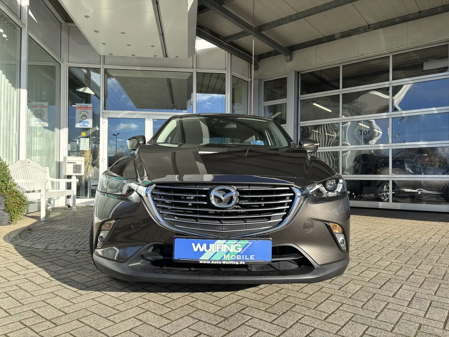 Mazda CX-3 Sports-Line Leder LED MP3 CAM TEMPO NAVI Brun - 2