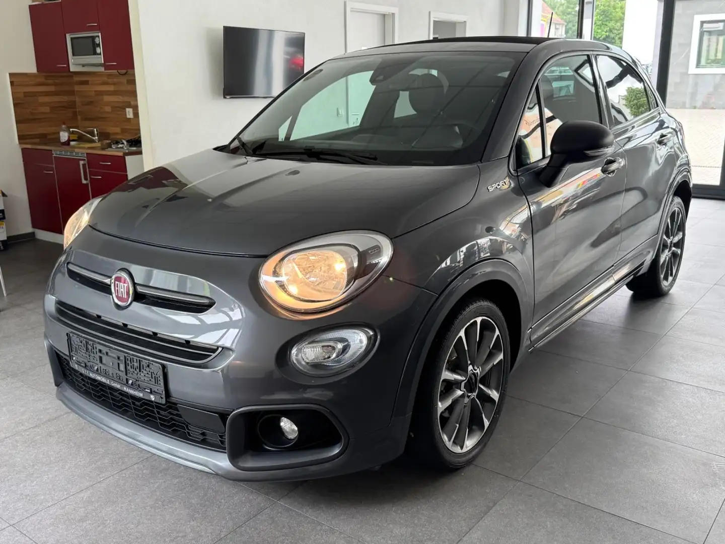 Fiat 500X 1.3 MultiJet Sport-Keyless-Navi-El.Faltdach Gris - 1