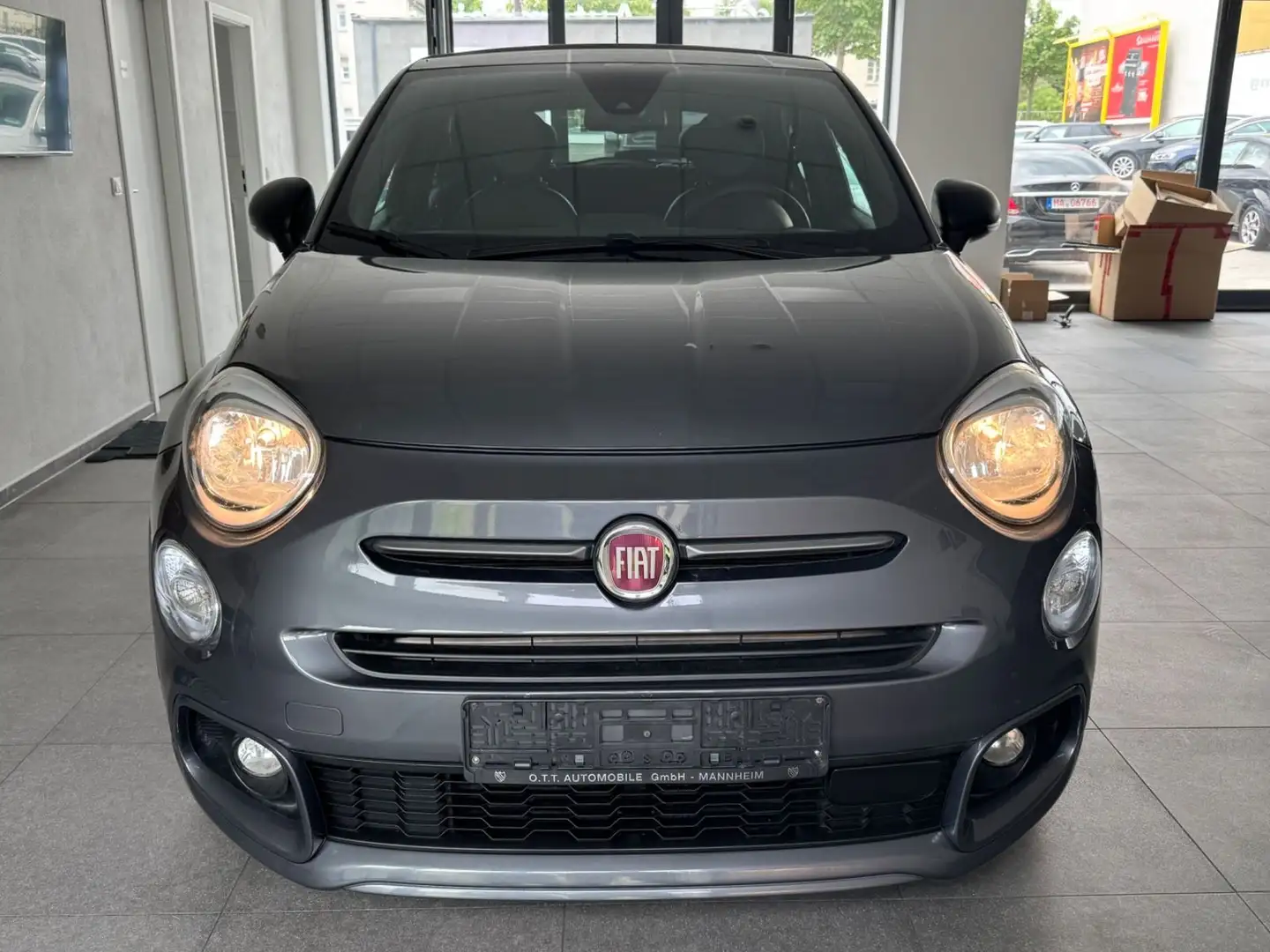 Fiat 500X 1.3 MultiJet Sport-Keyless-Navi-El.Faltdach Gris - 2