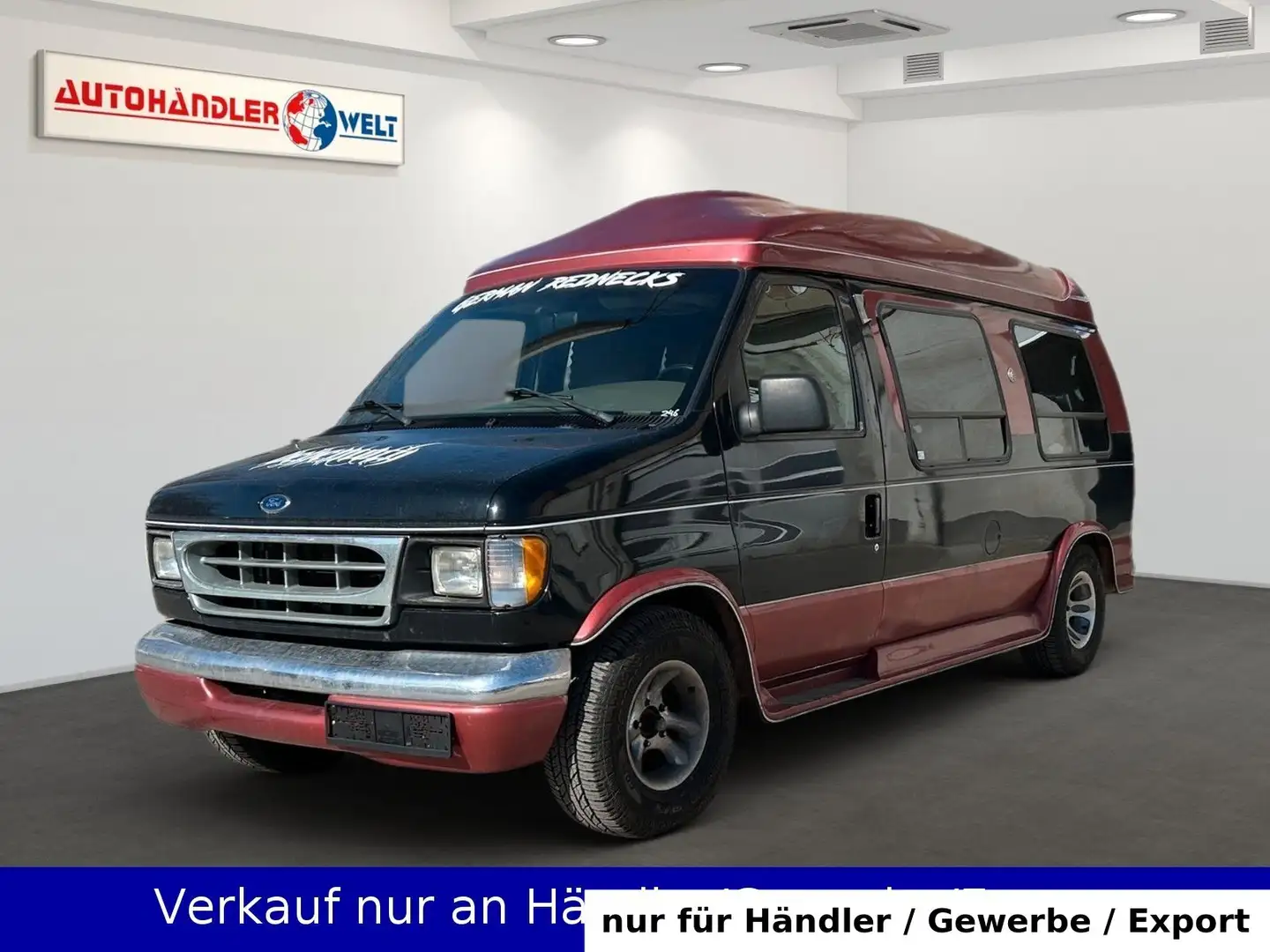 Ford Econoline V8 6-Sitzer Automatik Klima Leder Schwarz - 1