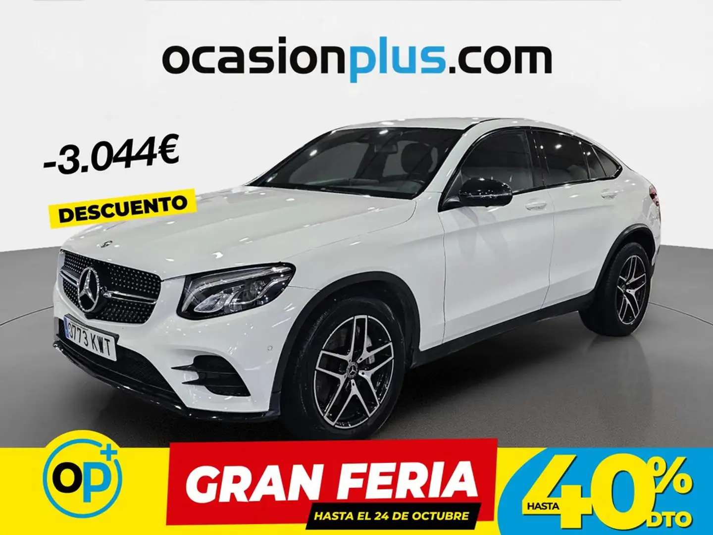 Mercedes-Benz GLC 220 Coupé 220d 4Matic Aut. Blanco - 1