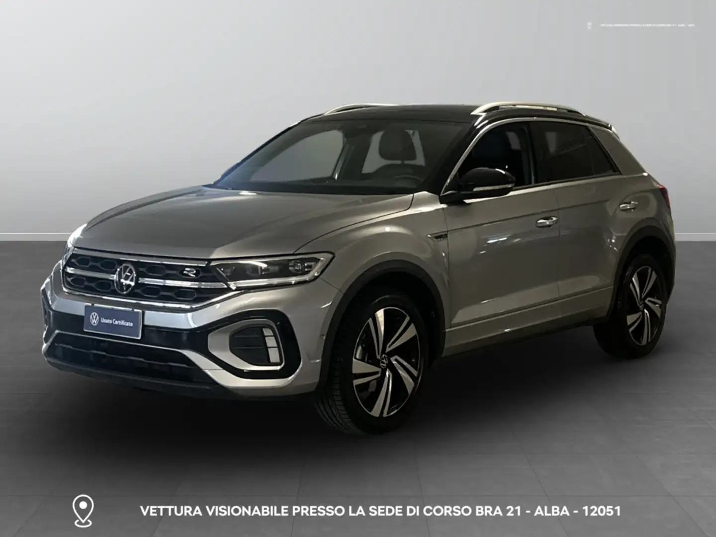 Volkswagen T-Roc 2022 - T-Roc 1.0 tsi R-Line 110cv Argento - 1
