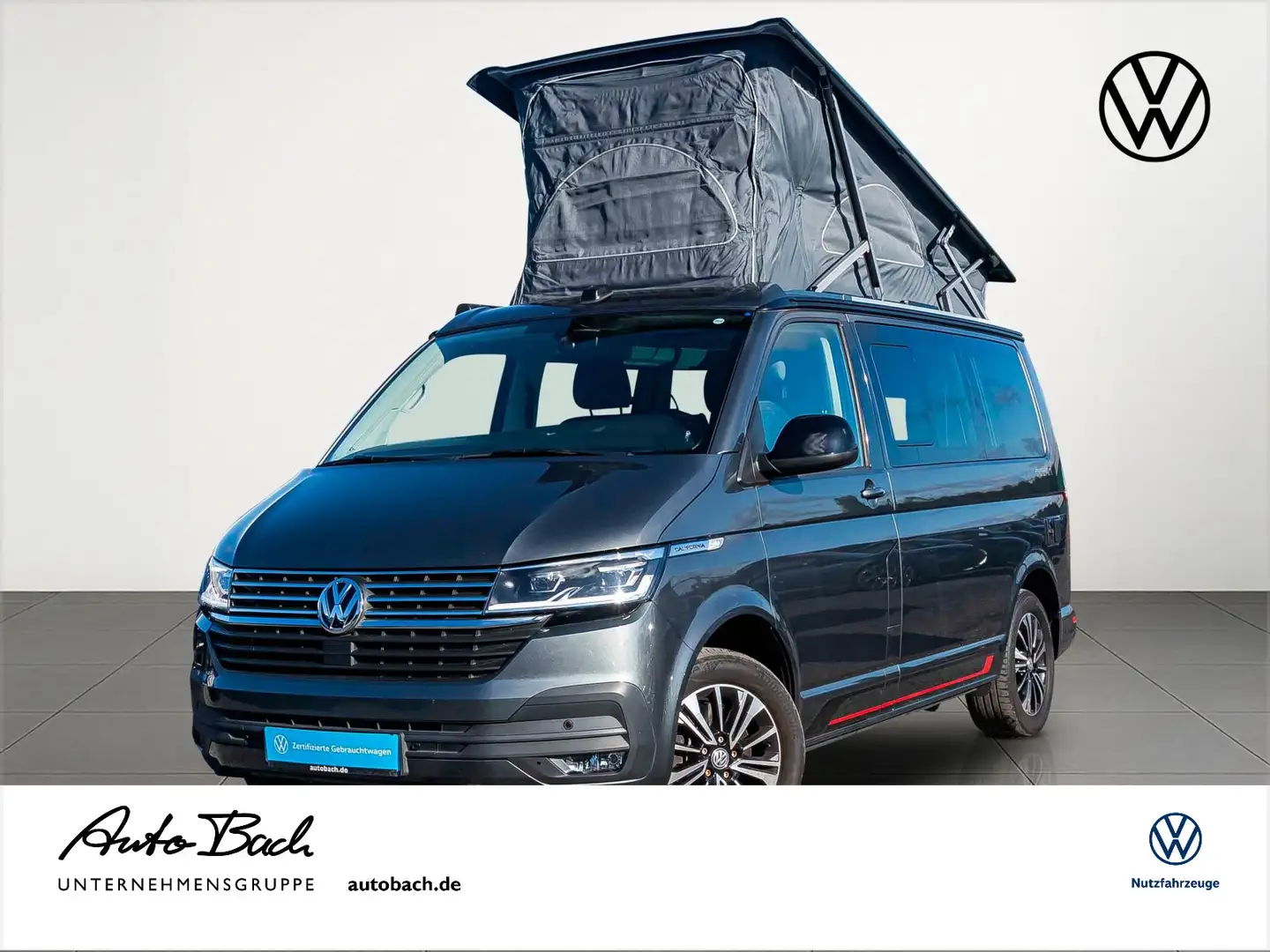 Volkswagen T6.1 California 2.0TDI Ocean ACC Navi EPH Gris - 1