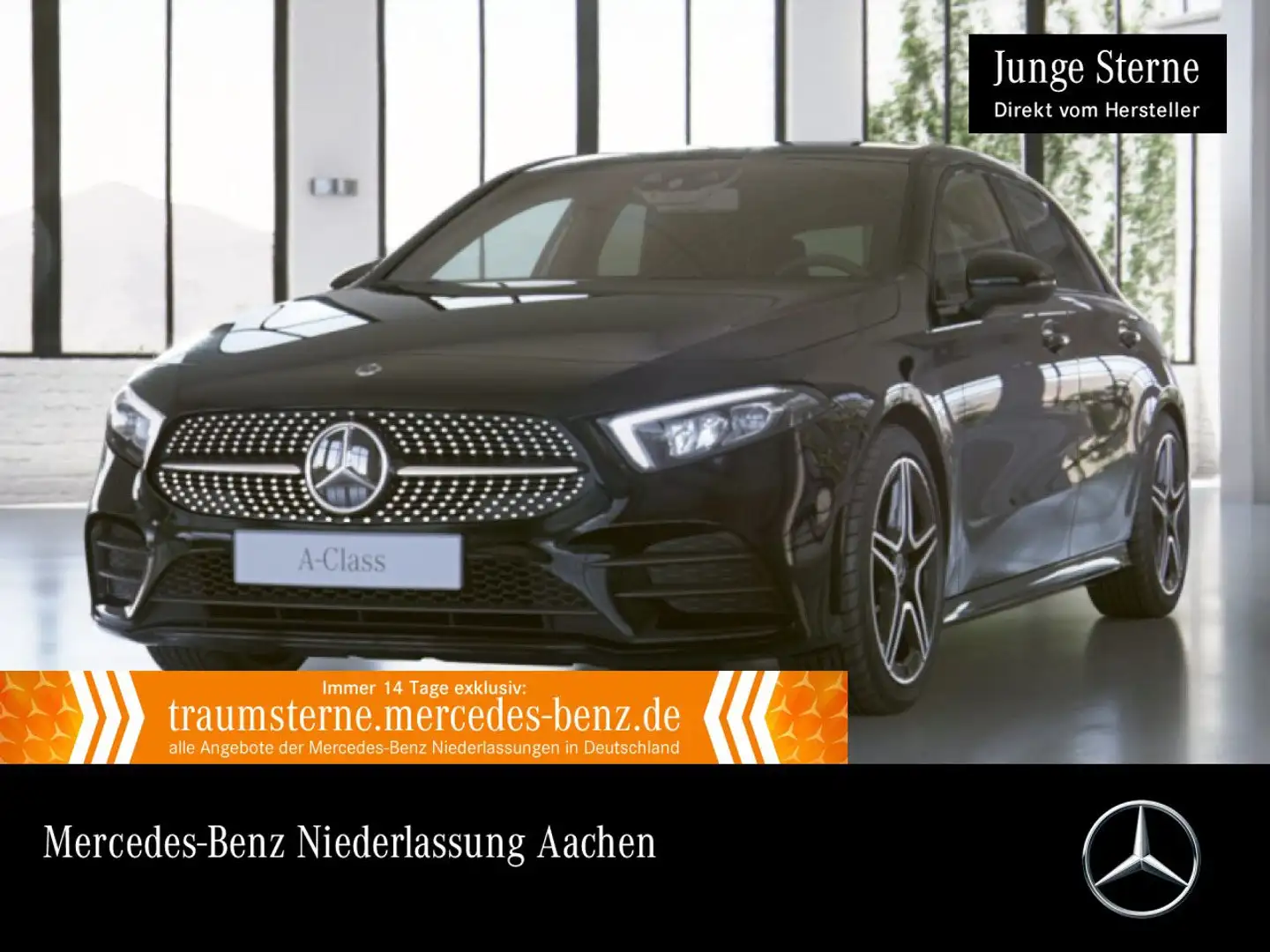 Mercedes-Benz A 200 AMG+NIGHT+LED+STHZG+KAMERA+7G Nero - 1