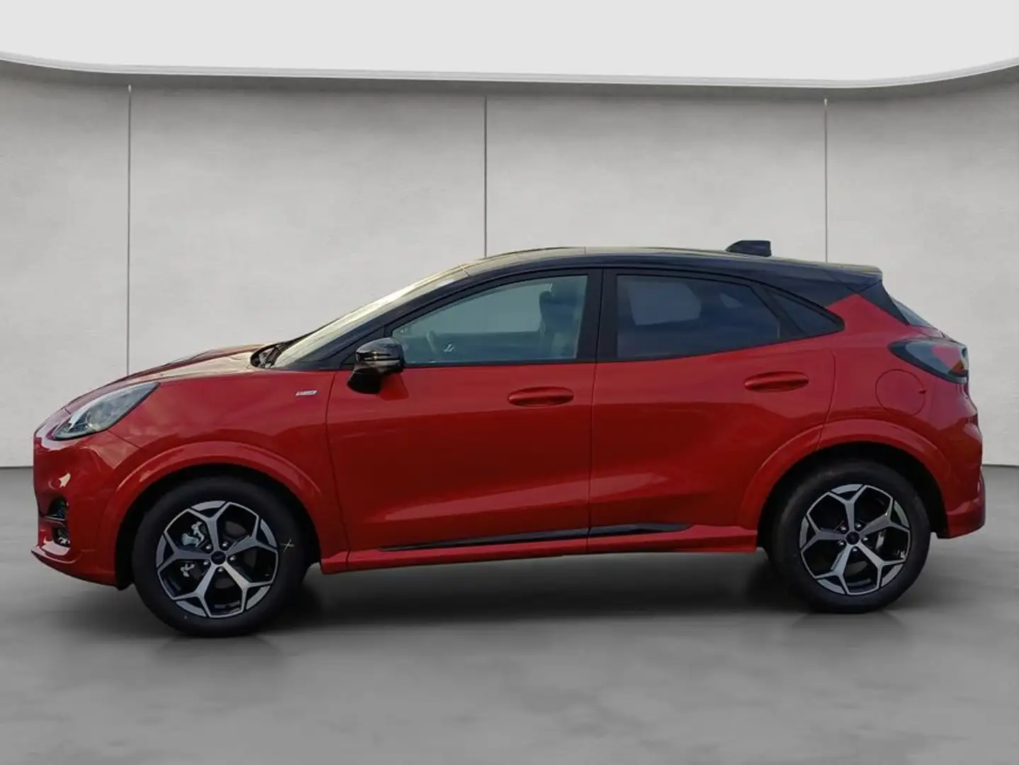 Ford Puma 1.0 EcoBoost Hybrid Aut. ST-LINE 92 kW, 5-tür Rot - 2