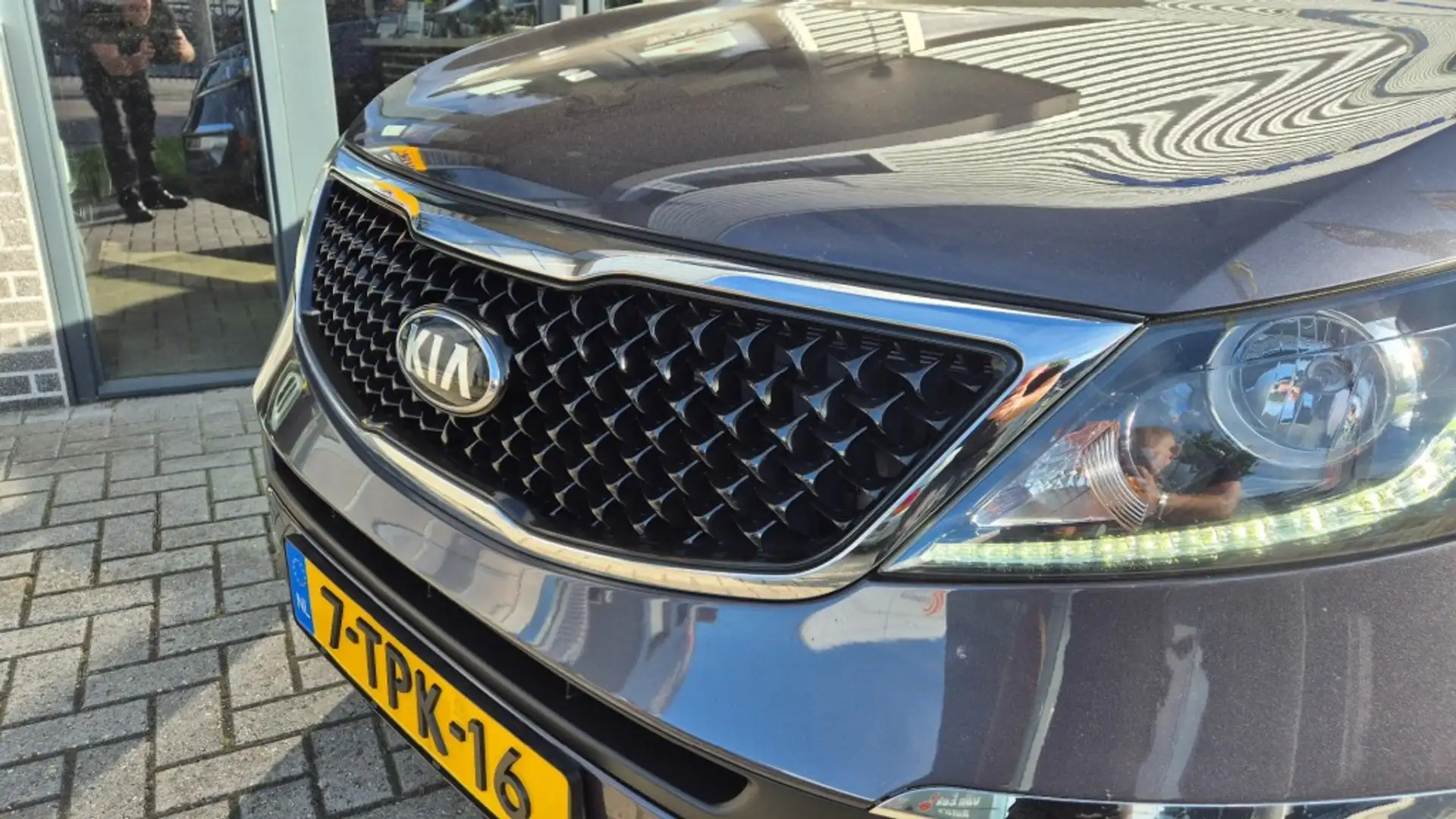 Kia Sportage 1.6 GDI Business Plus line AIRCO ACC CRUISE PANO D Grijs - 2