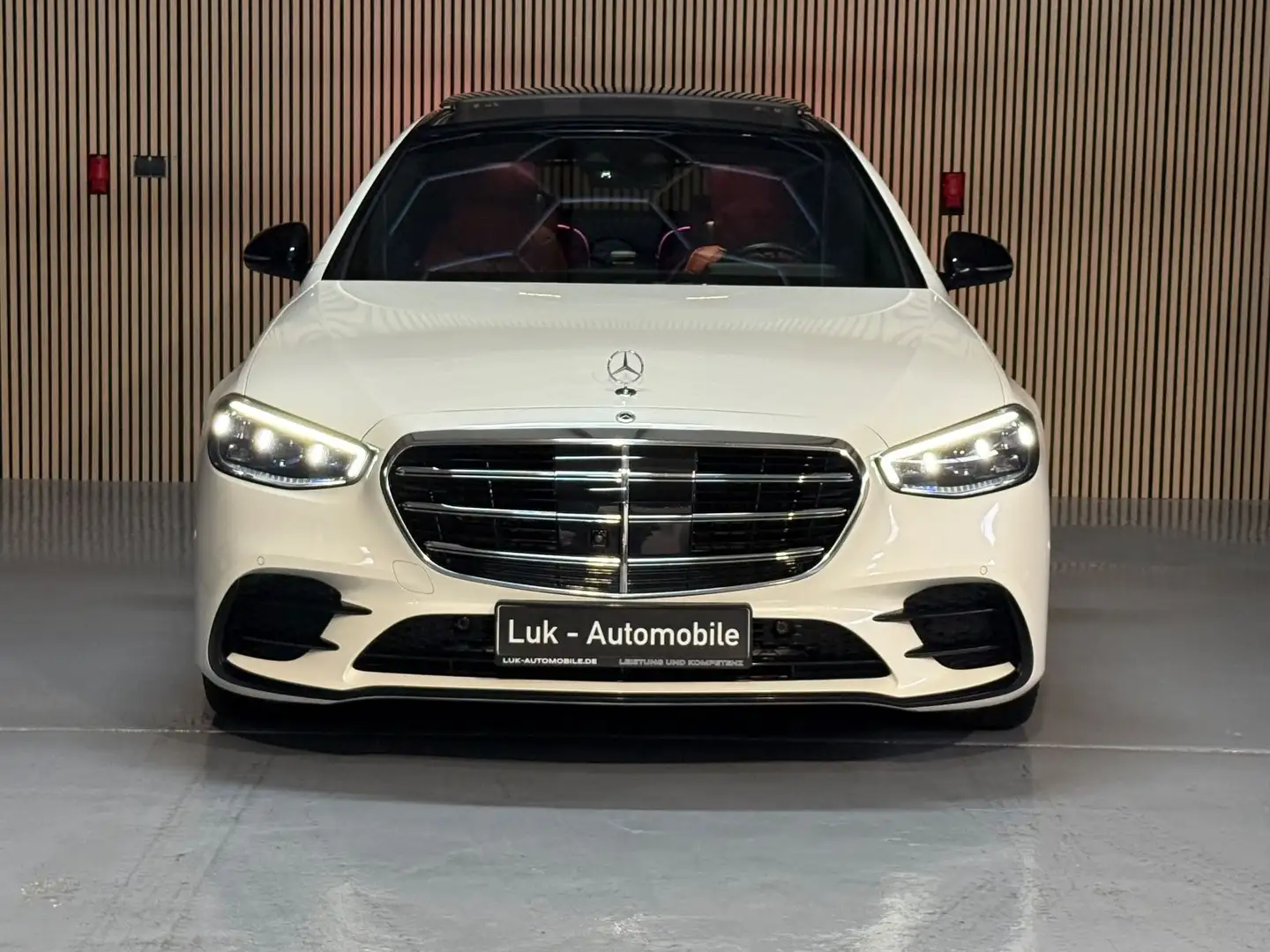 Mercedes-Benz S 500 4Matic L°1 HAND°LANG°VOLLL Blanc - 1