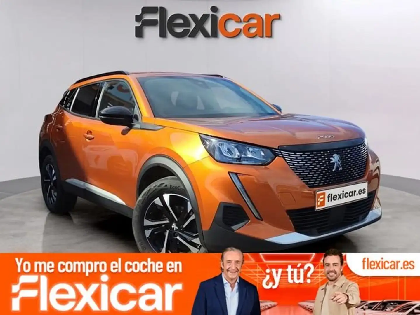Peugeot 2008 1.2 PureTech S&S Allure Pack 100 Naranja - 1