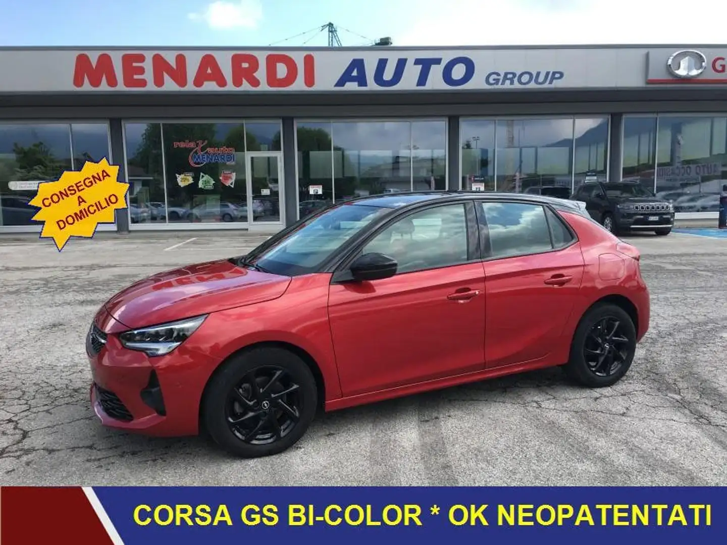 Opel Corsa 1.2 100cv GS ACCESSORIATAN * PARI AL NUOVO Rojo - 1