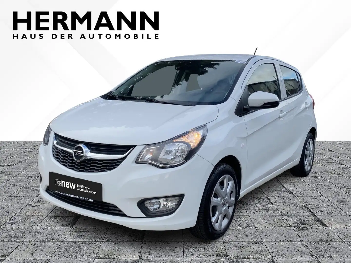 Opel Karl 1.0 Edition *1. Hand*Steuerkette NEU* Bianco - 1