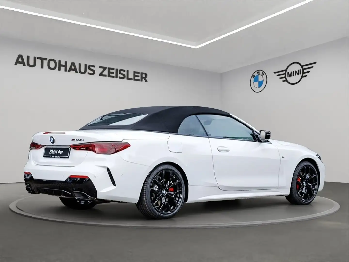 BMW 440 M440i xDrive Cabrio M Sport Pro 19"LM AHK HiFi h/k Bílá - 2
