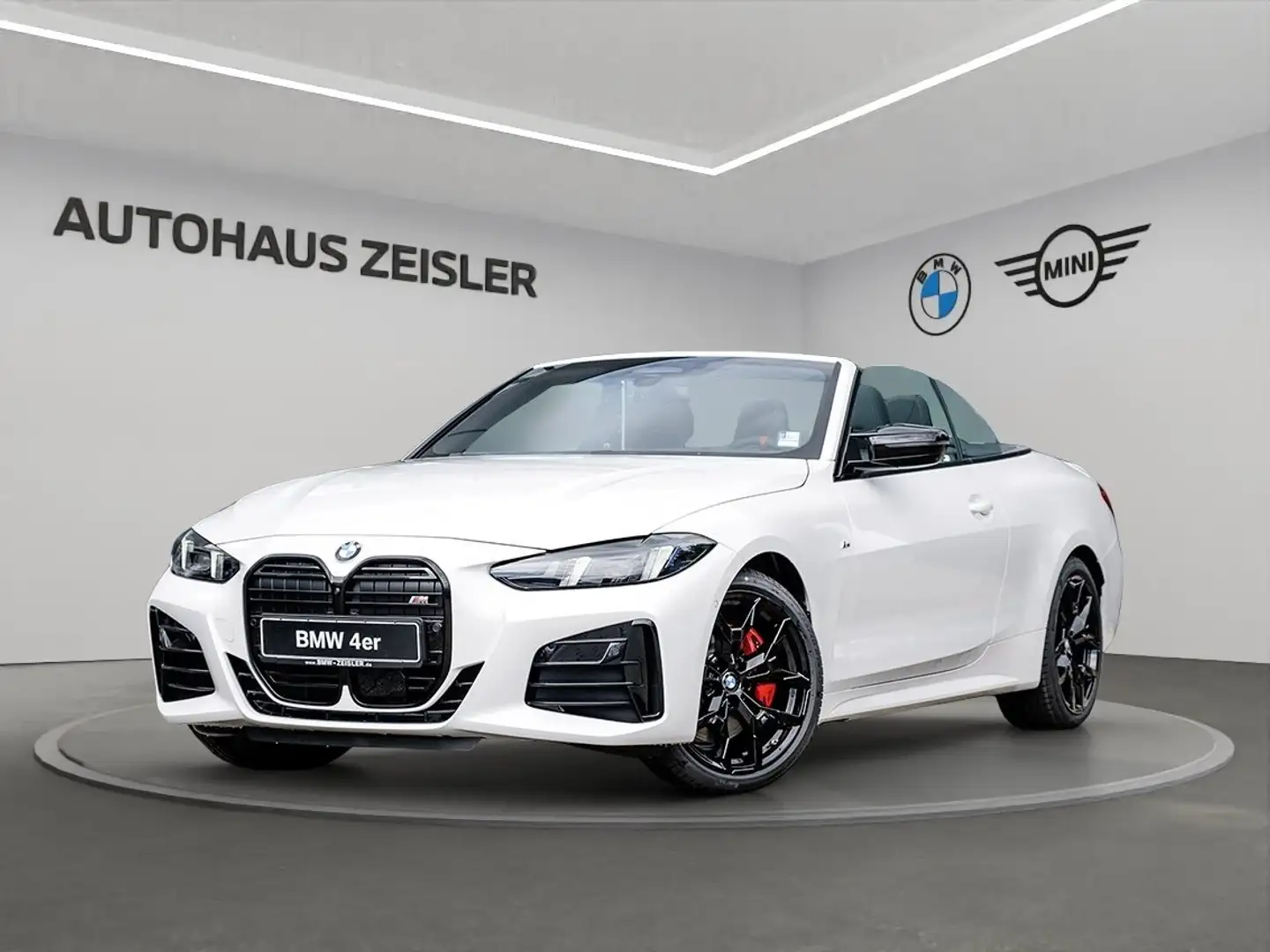 BMW 440 M440i xDrive Cabrio M Sport Pro 19"LM AHK HiFi h/k Bílá - 1